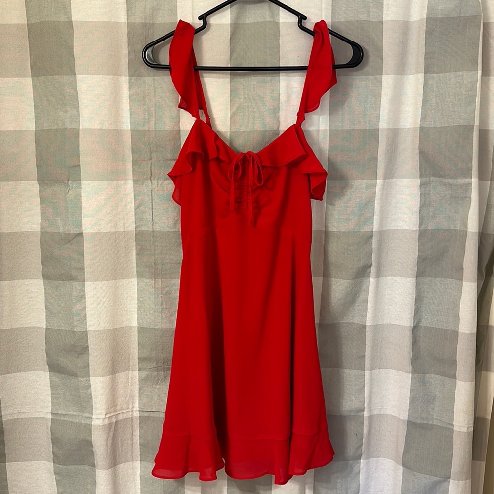 Red lulus dress